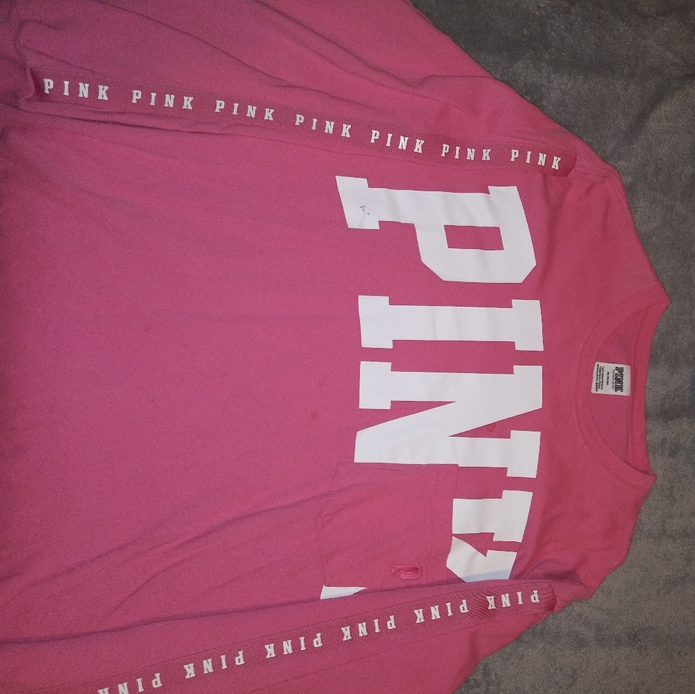 Long Sleeved 'Pink' shirt